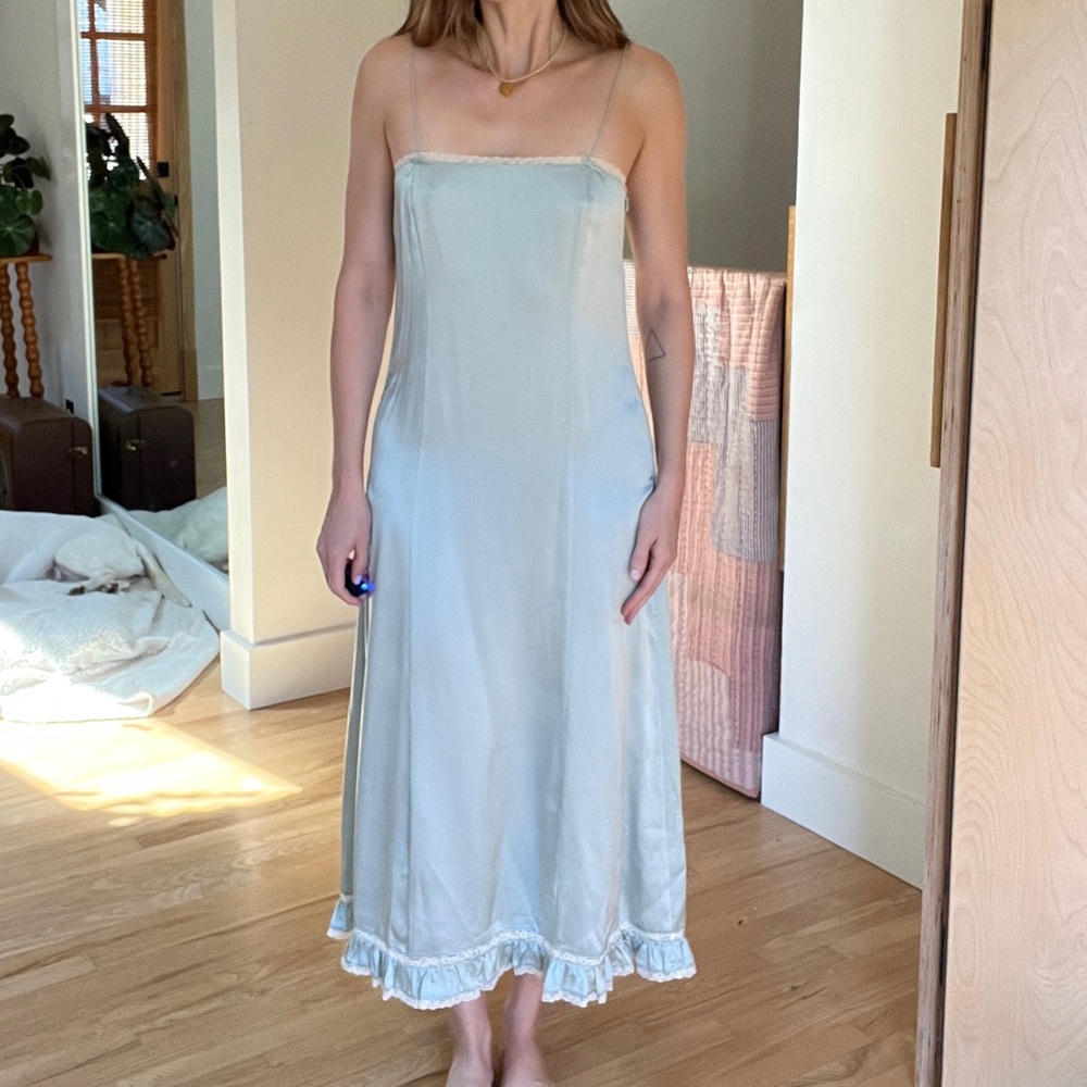 Doen Celano Dress Dusty Blue, Small